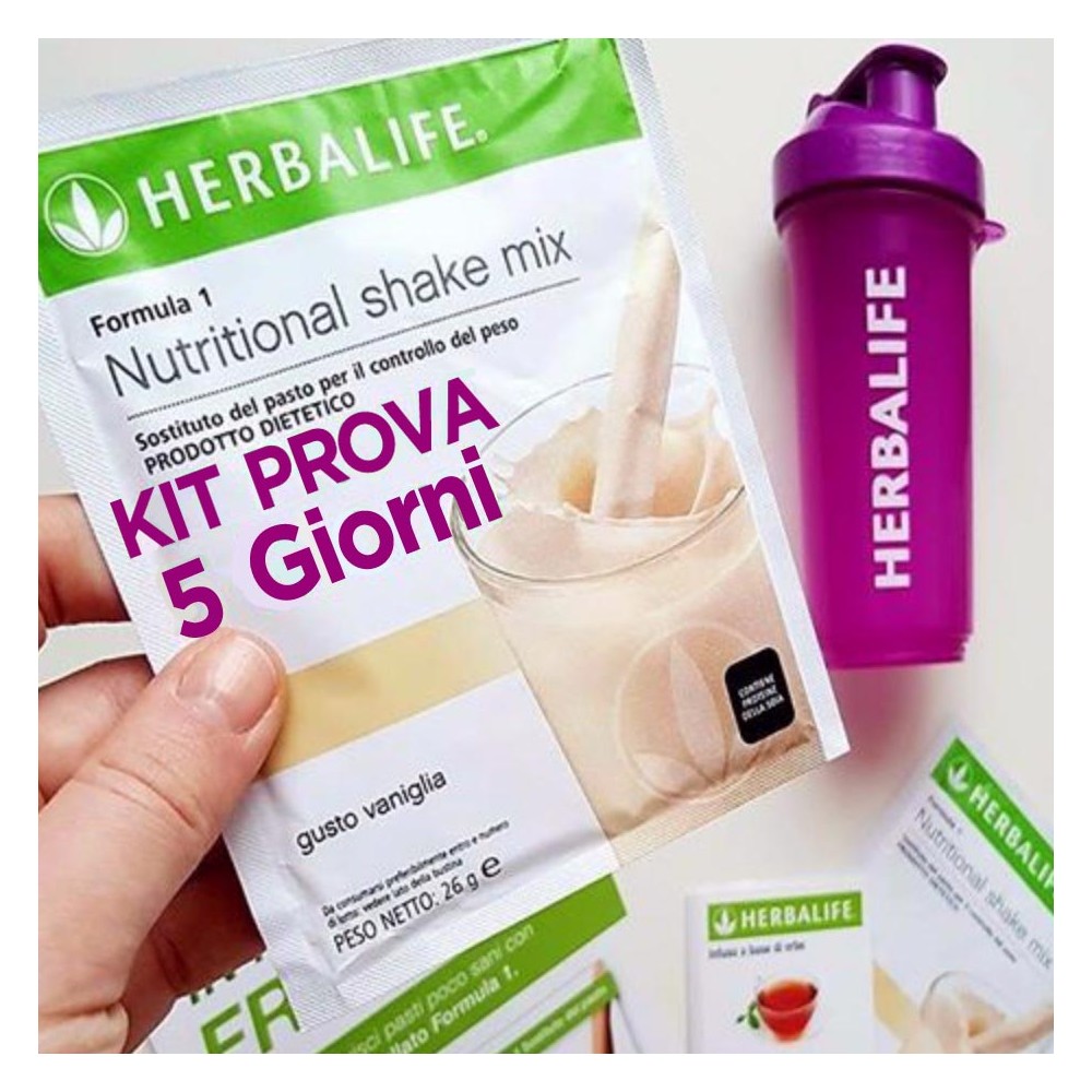Kit Prova 5 giorni Herbalife Nutrition per la perdita peso