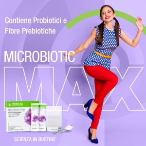 La salute del Secondo Cervello (il nostro intestino) - Microbiotic Max - Probiotici e Prebiotici insieme alle Fibre per la salute intestinale